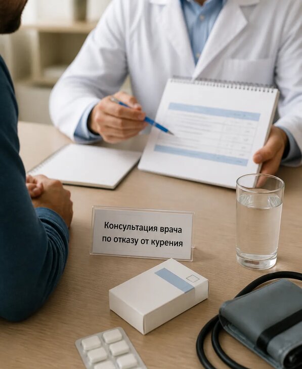 Консультация врача по отказу от курения для взрослых в Бирске